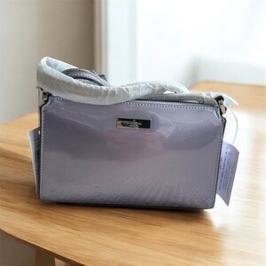 Kate Spade Kenzie patent fabric NWT